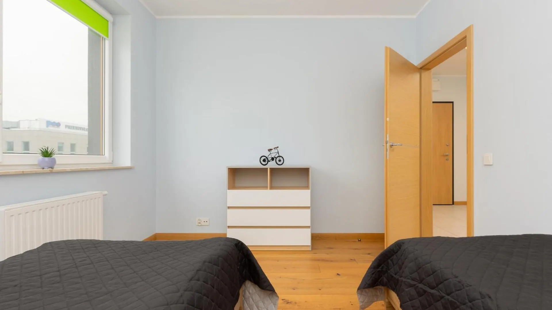 2 Bedroom Apartment Beautiful Green Surroundings Miedzyborska Street By Noclegi Renters Warsaw