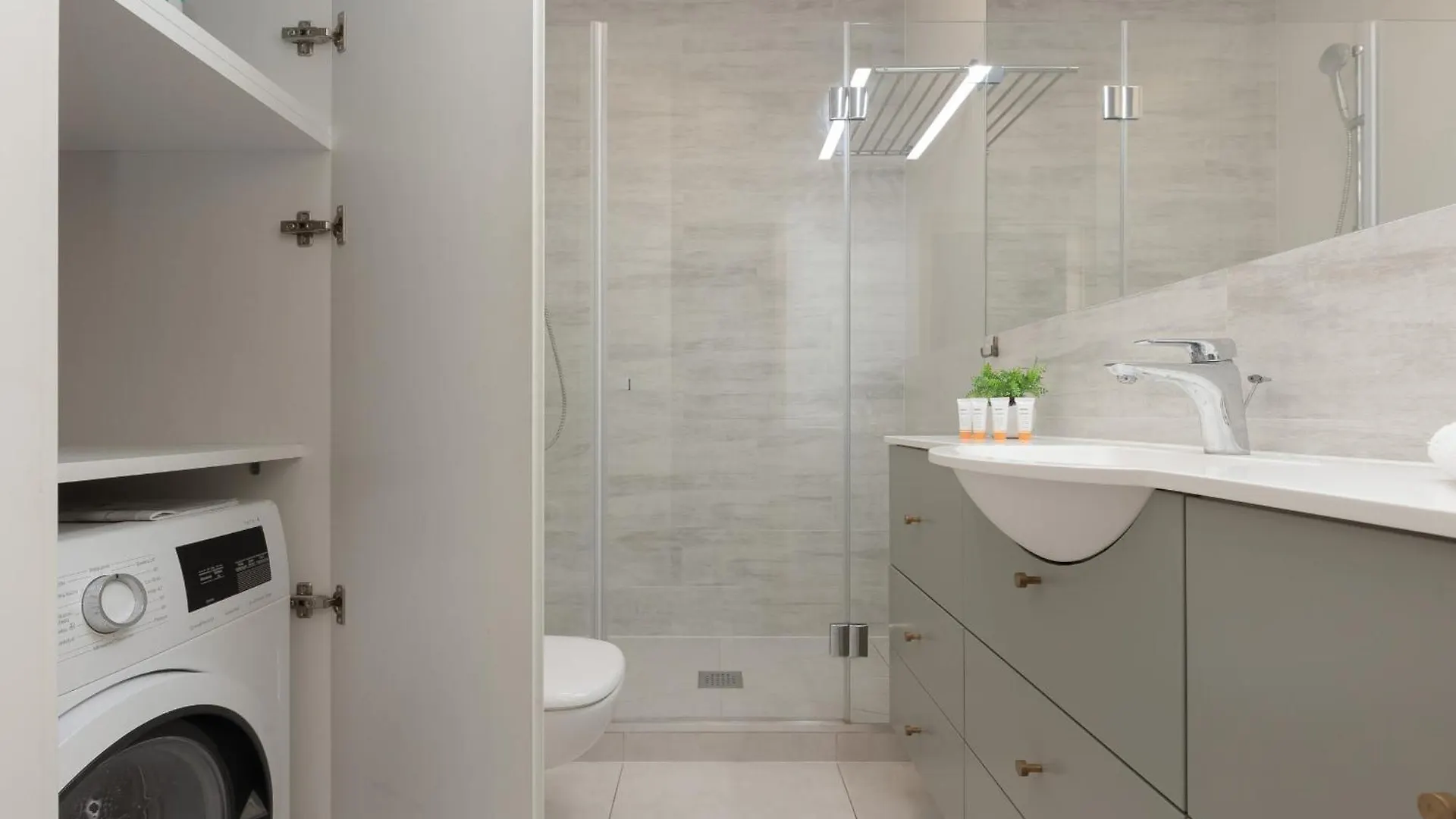 2 Bedroom Apartment Beautiful Green Surroundings Miedzyborska Street By Noclegi Renters Warsaw
