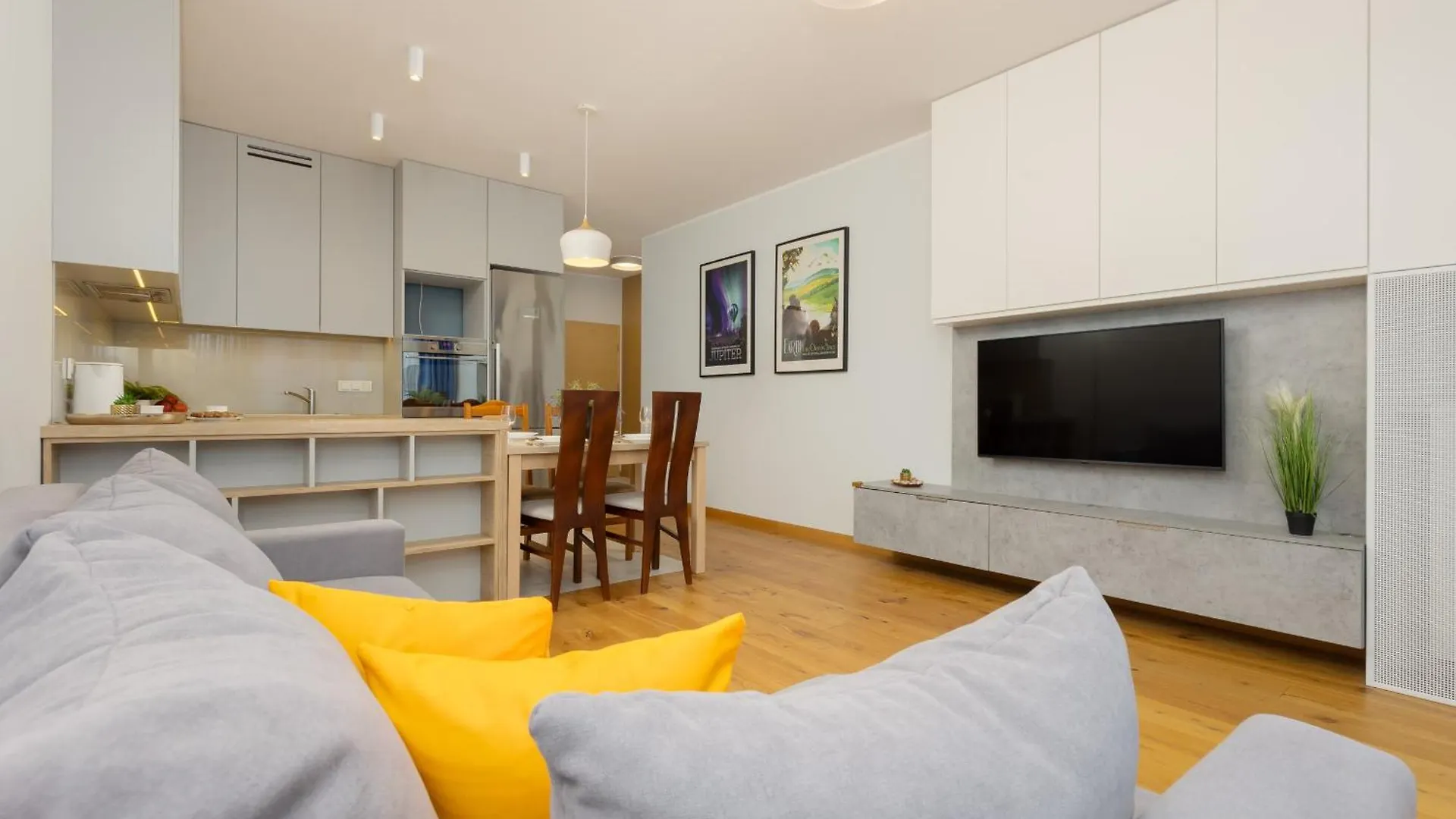 2 Bedroom Apartment Beautiful Green Surroundings Miedzyborska Street By Noclegi Renters Warszawa
